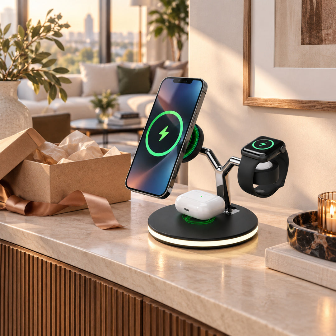 HyperGear MaxCharge 3-in-1 Wireless Charging Stand