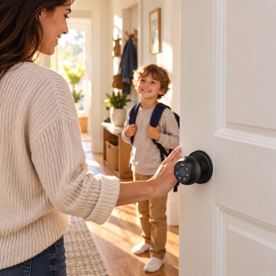 Smart Fingerprint Door Knob with App Control