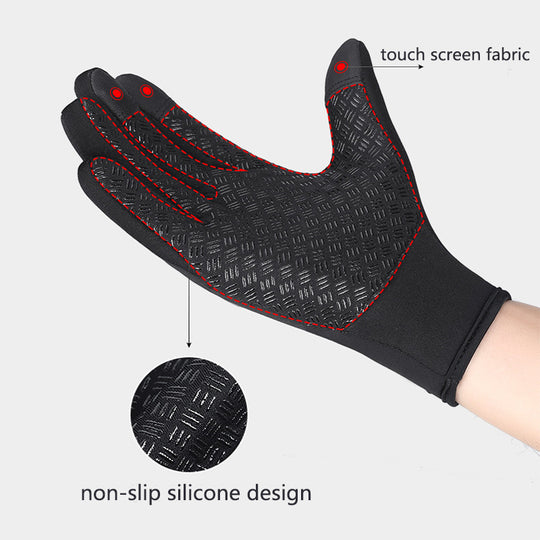 Thermal Touchscreen Winter Riding Gloves (Waterproof &amp; Windproof)