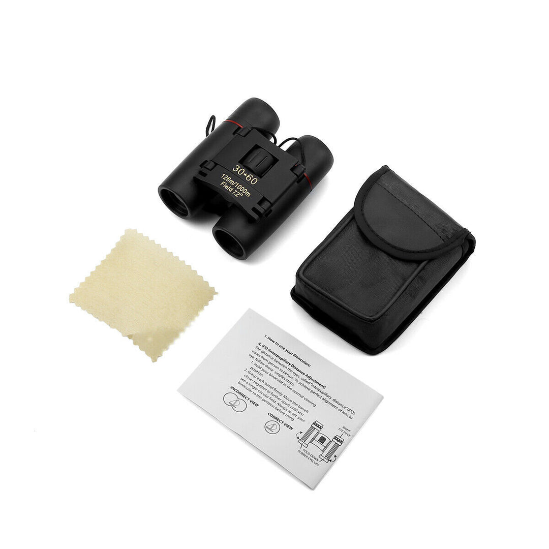 Compact 30x60 Travel Binoculars for Outdoors &amp; Events