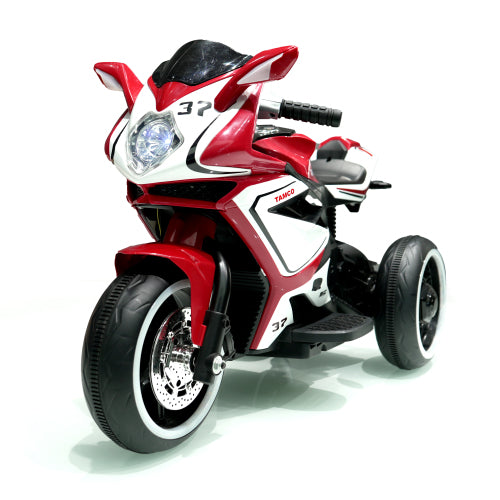 Kids Electric Ride-On Motorcycle with Lights & Music