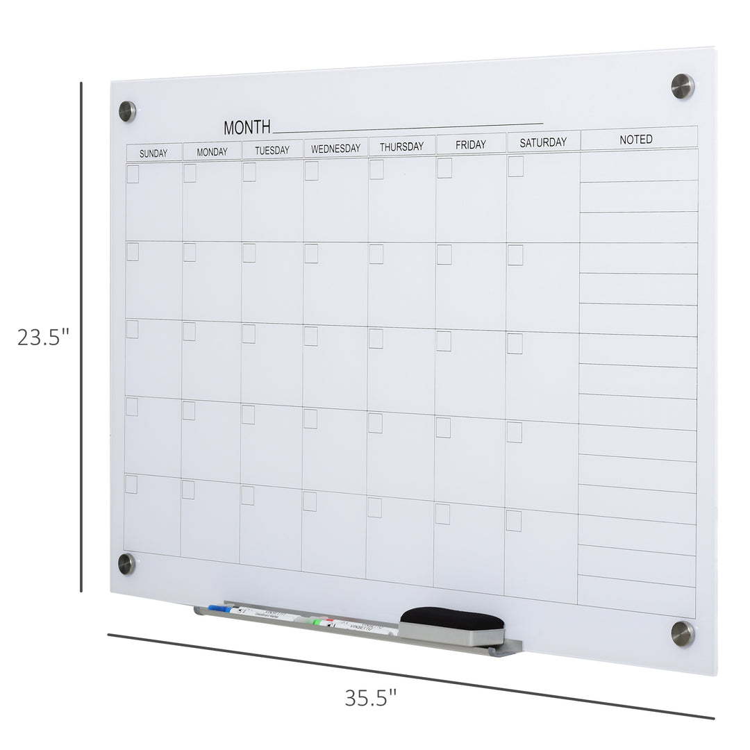 Monthly Dry-Erase Wall Calendar Set