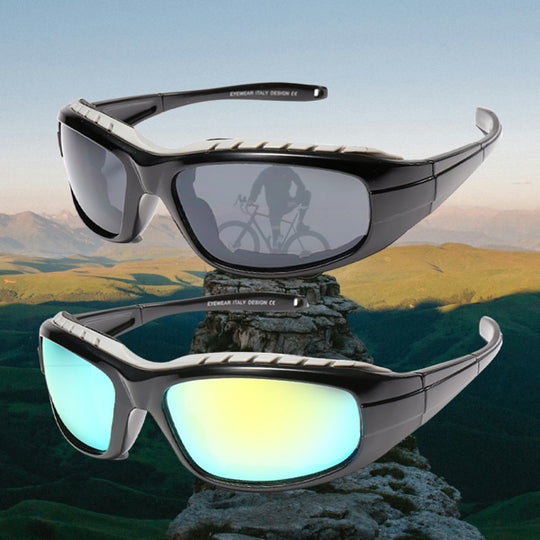 2-Pair Wind-Resistant Motorcycle Riding Glasses