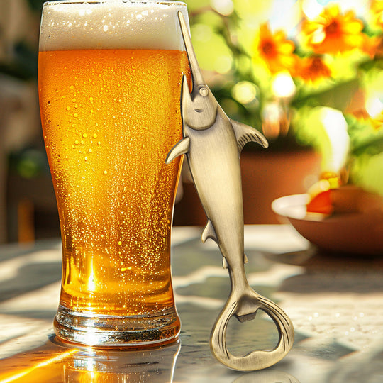 Swordfish Metal Bottle Opener