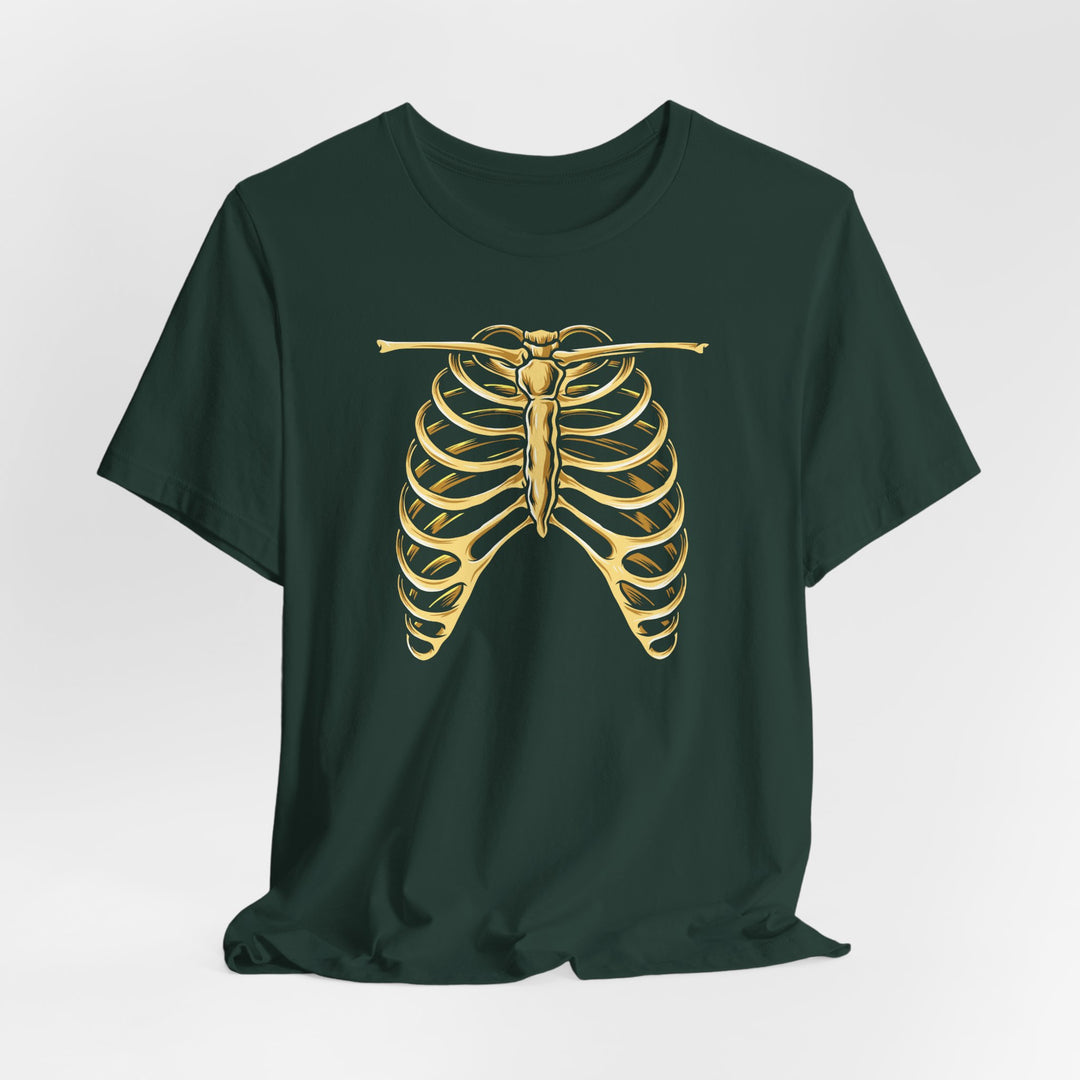 Women Rib Cage Skeleton Tee