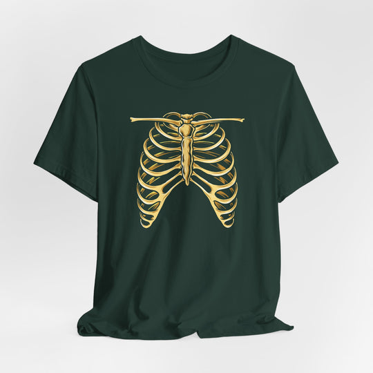 Women Rib Cage Skeleton Tee