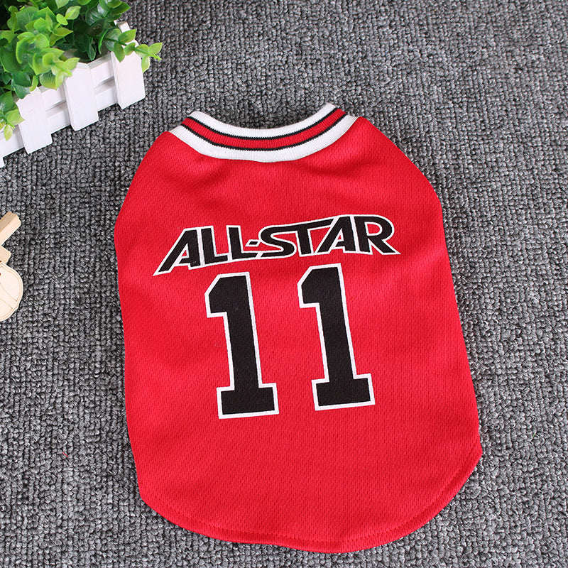 All-Star Dog Basketball Jersey