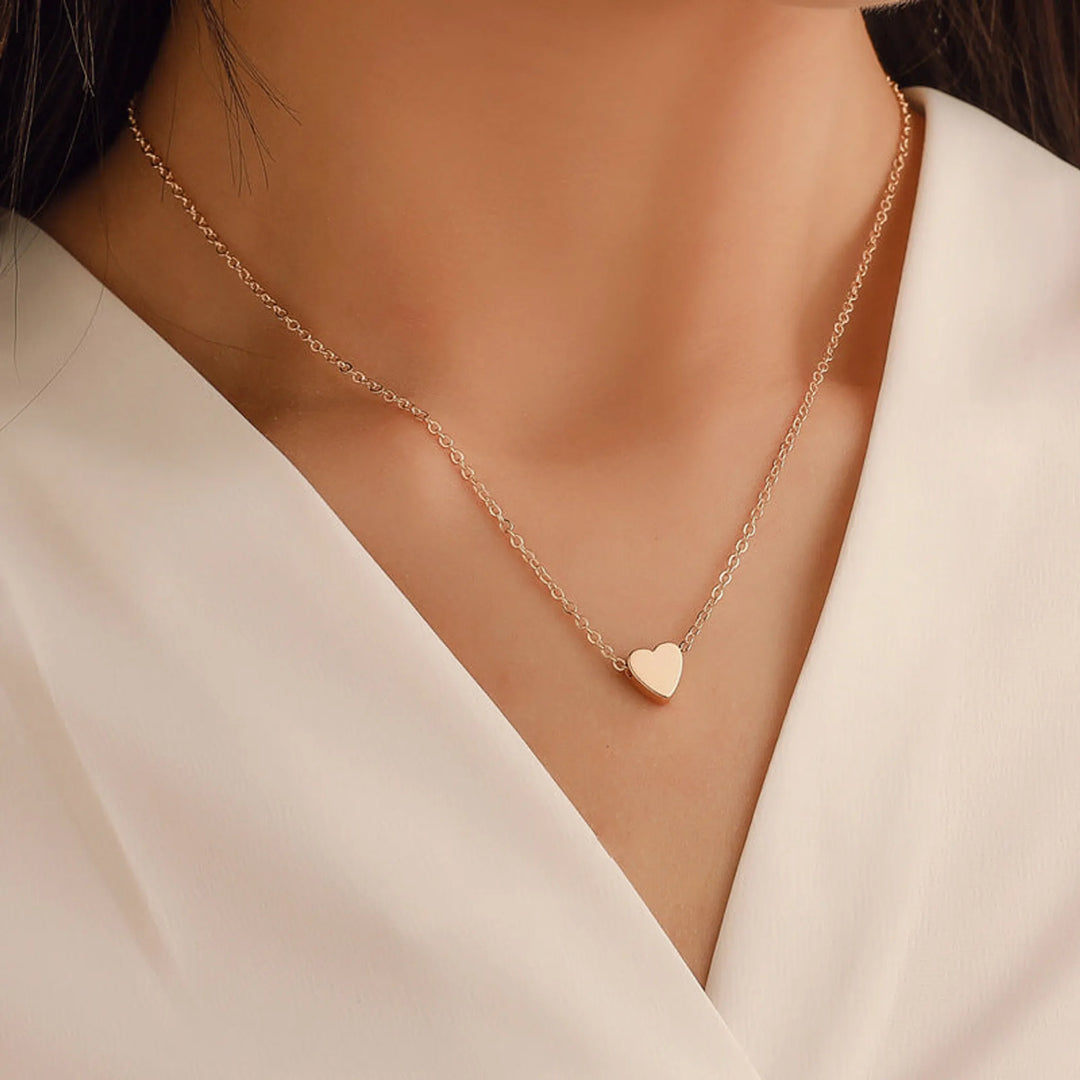 Petite Heart Necklace with Gift Box