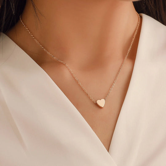 Petite Heart Necklace with Gift Box