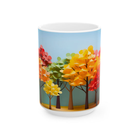 Cozy Autumn Tree Mug