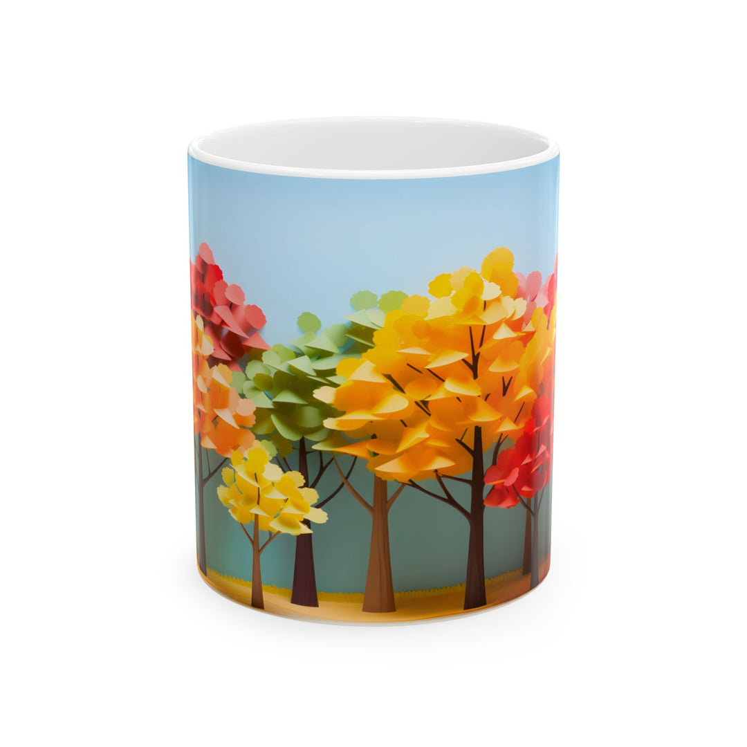 Cozy Autumn Tree Mug