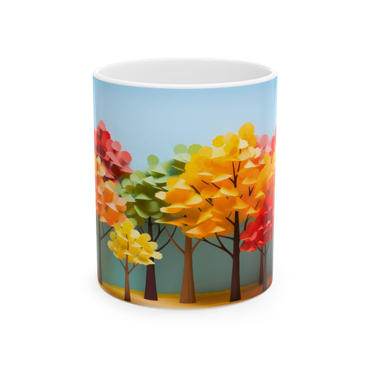 Cozy Autumn Tree Mug