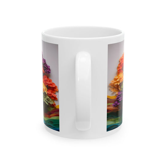 Autumn Layers Ceramic Mug – Cozy Art in Every Sip