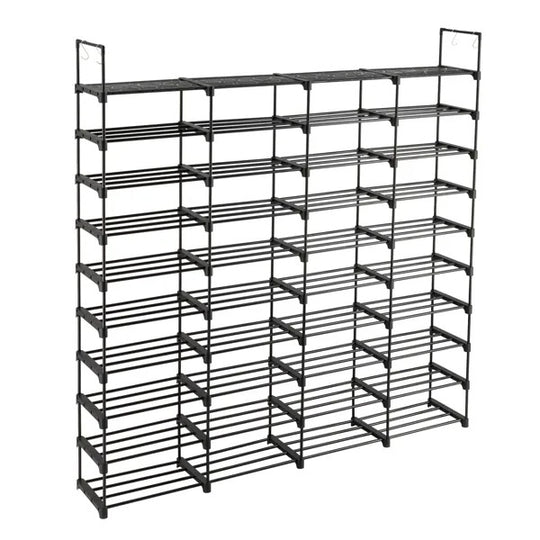 10-Tier Shoe Rack for Up to 80 Pairs