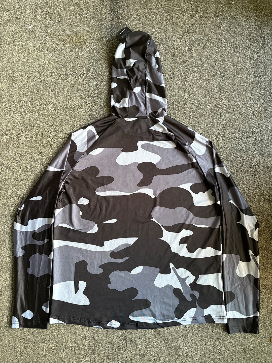 Sun Protection Fishing Hoodie with Face Cover