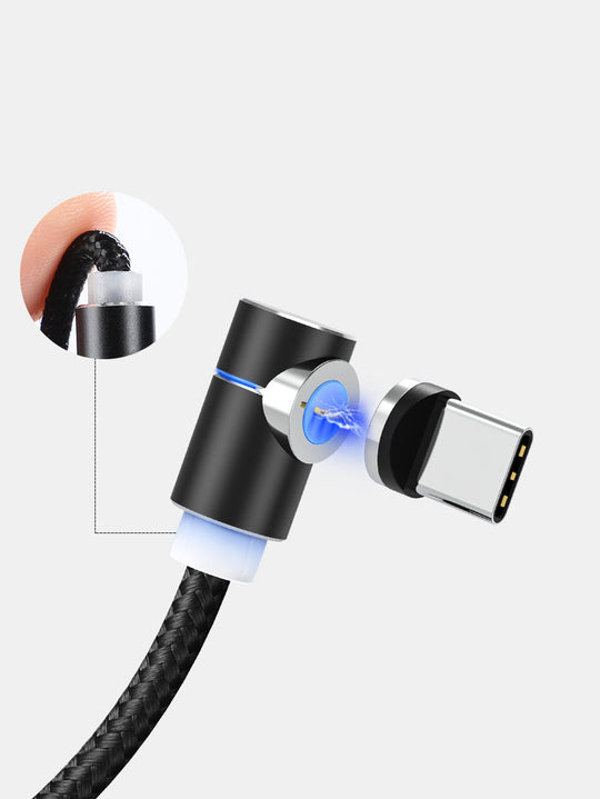 Magnetic Cable LED Magnet Charger Cable USB Cable &amp; USB Type-C USB C