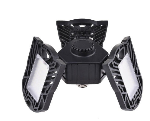 Deformable LED Garage Light with Motion Sensor