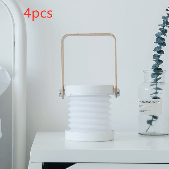 Foldable USB Rechargeable Touch LED Night Light Lantern