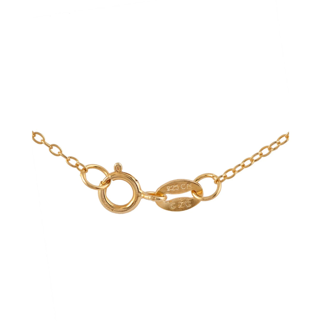Sterling Silver Two-Tone Mom Heart Necklace
