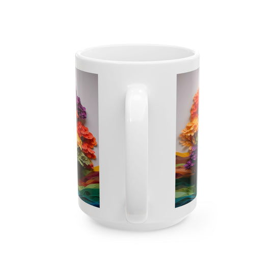 Autumn Layers Ceramic Mug – Cozy Art in Every Sip
