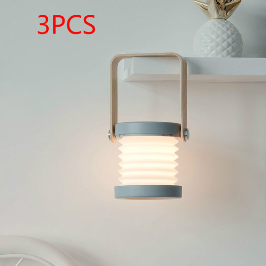 Foldable USB Rechargeable Touch LED Night Light Lantern