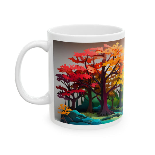Cozy Autumn Forest Mug | Nature Lover’s Cup