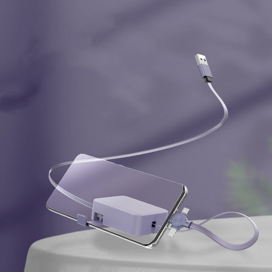 4-in-1 Retractable USB Charging Cable
