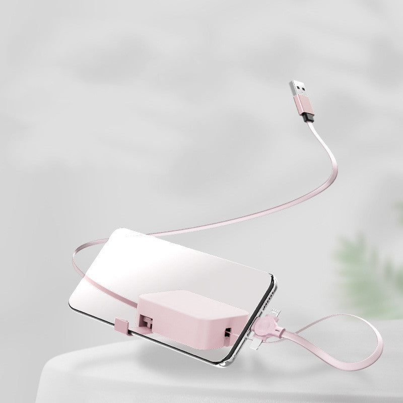 4-in-1 Retractable USB Charging Cable