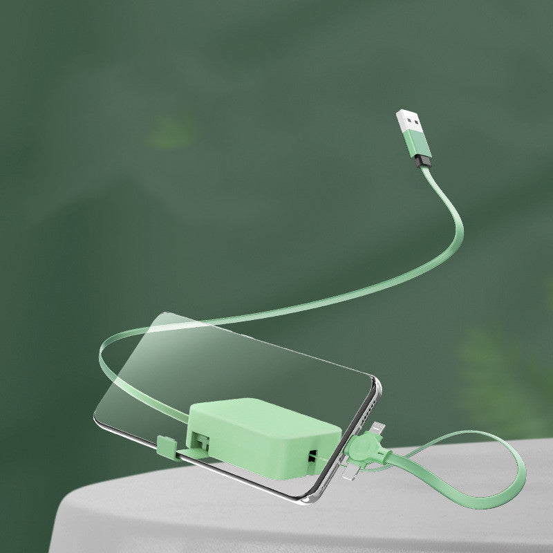 4-in-1 Retractable USB Charging Cable