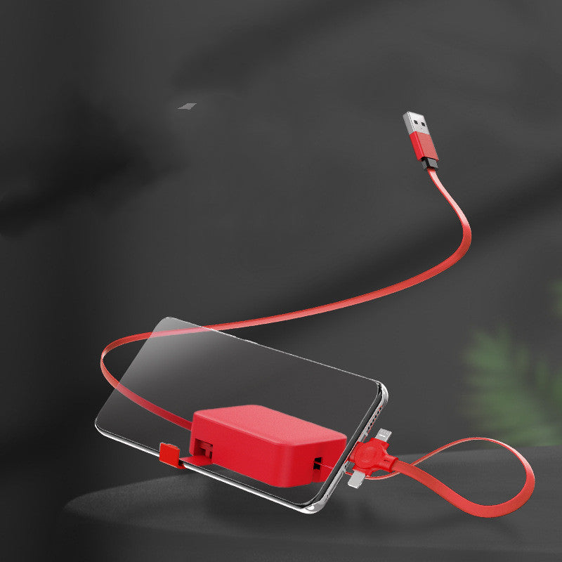 4-in-1 Retractable USB Charging Cable