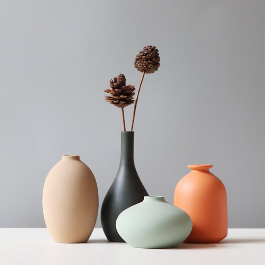 Modern Nordic Ceramic Vase Set