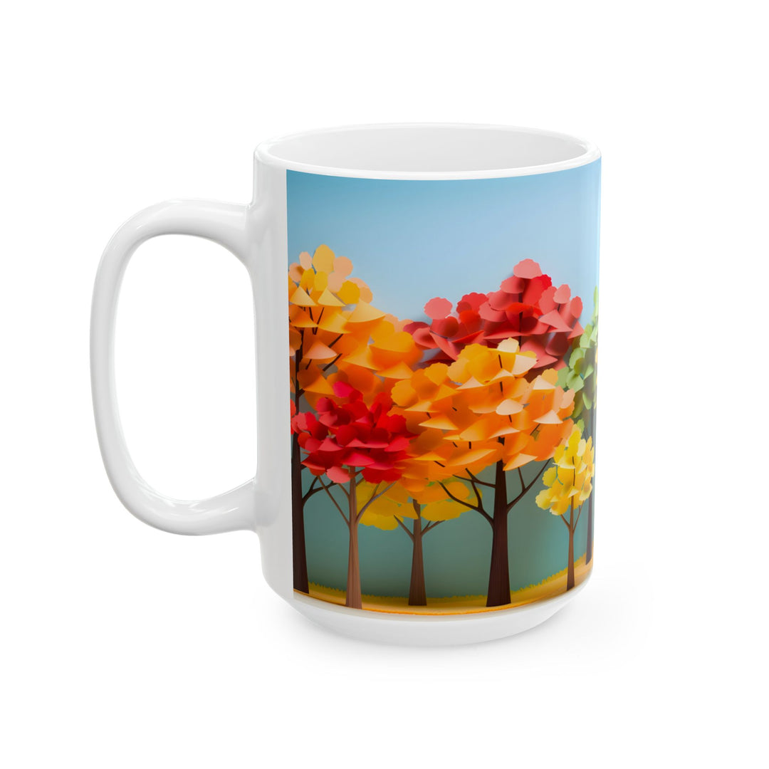 Cozy Autumn Tree Mug