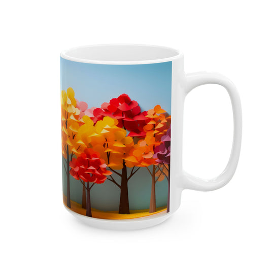 Cozy Autumn Tree Mug