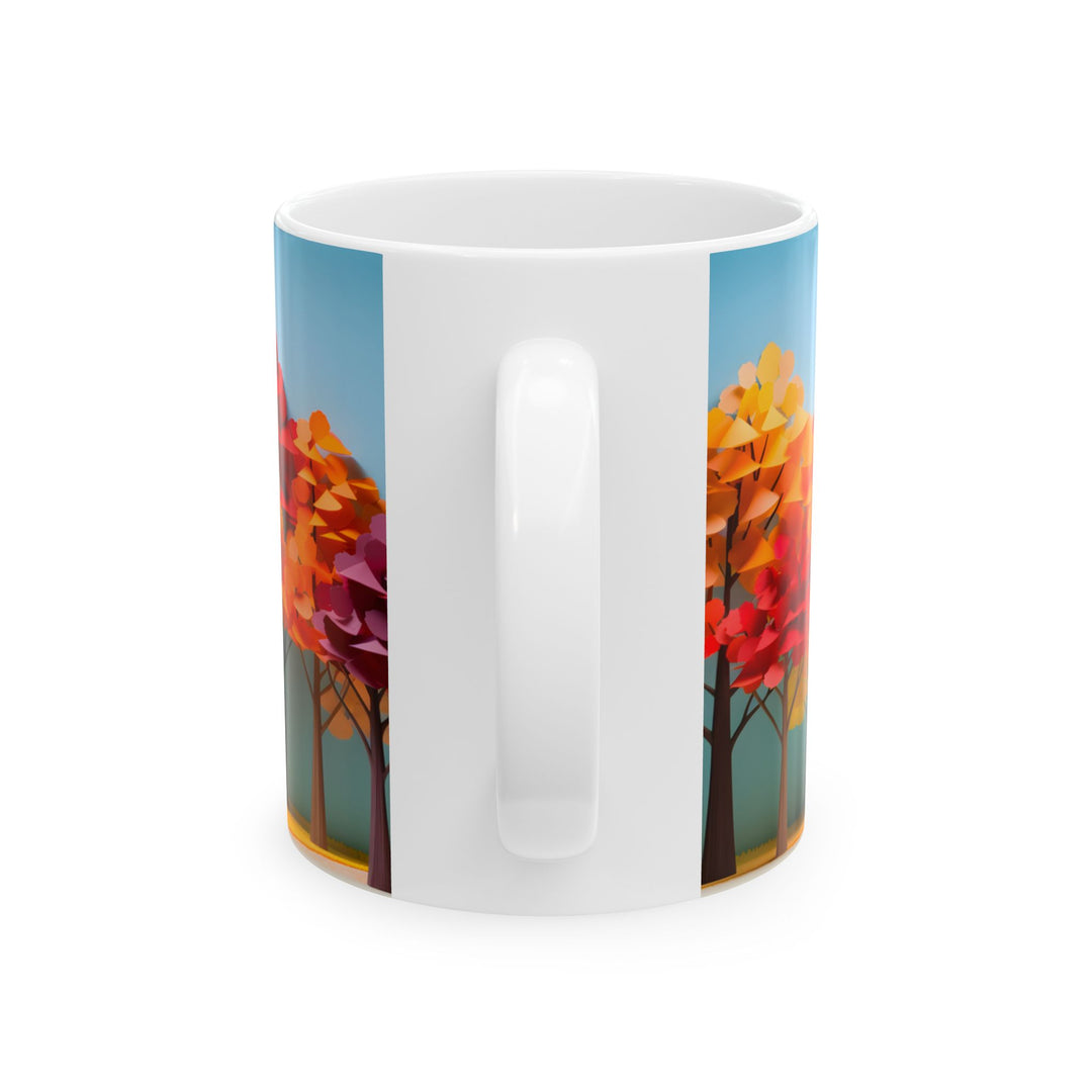 Cozy Autumn Tree Mug