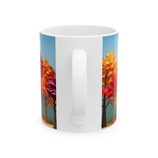 Cozy Autumn Tree Mug