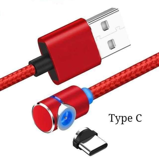 Magnetic Cable LED Magnet Charger Cable USB Cable &amp; USB Type-C USB C