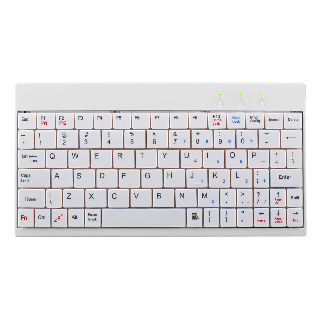 80-Key Mini USB Wired Keyboard with Carry Bag