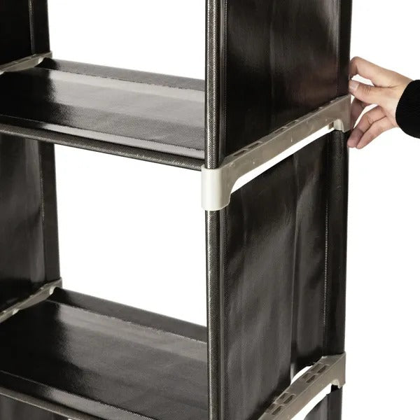 9-Cube 3-Tier Storage Organizer Shelf