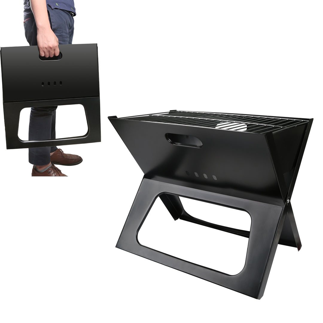 Portable Foldable Charcoal BBQ Grill