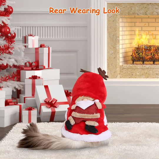 Santa Reindeer Christmas Pet Coat