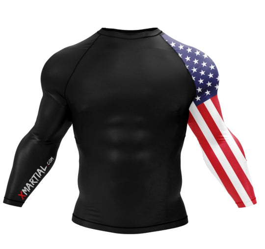 American Warrior Performance Long Sleeve – XMARTIAL