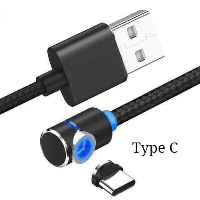 Magnetic Cable LED Magnet Charger Cable USB Cable &amp; USB Type-C USB C