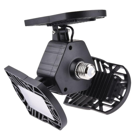 Deformable LED Garage Light with Motion Sensor
