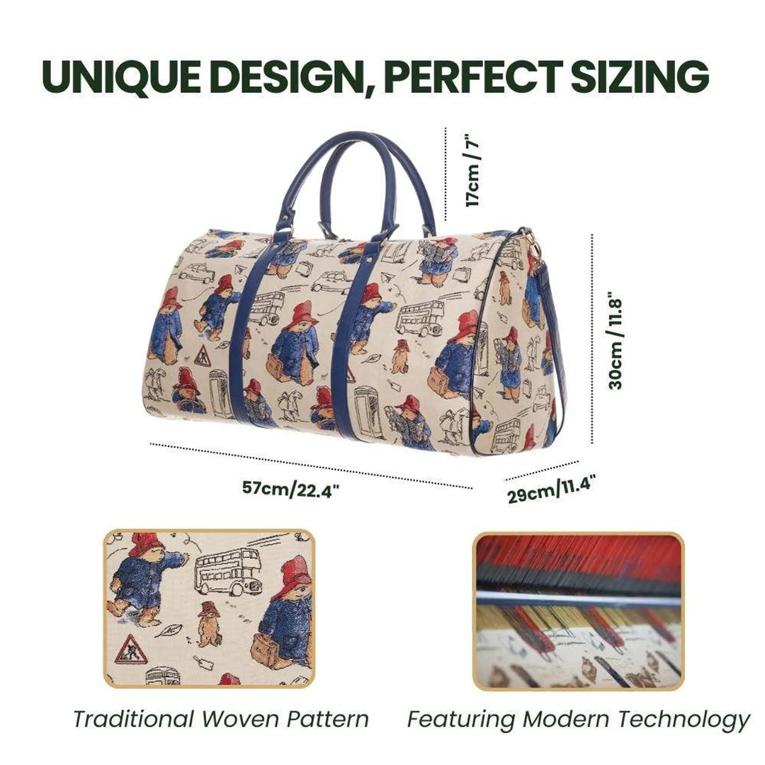 Paddington Bear Tapestry Weekender Bag