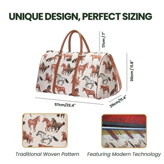 Horse Print Women’s Weekender Bag