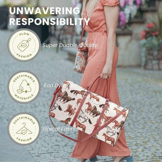 Horse Print Women’s Weekender Bag