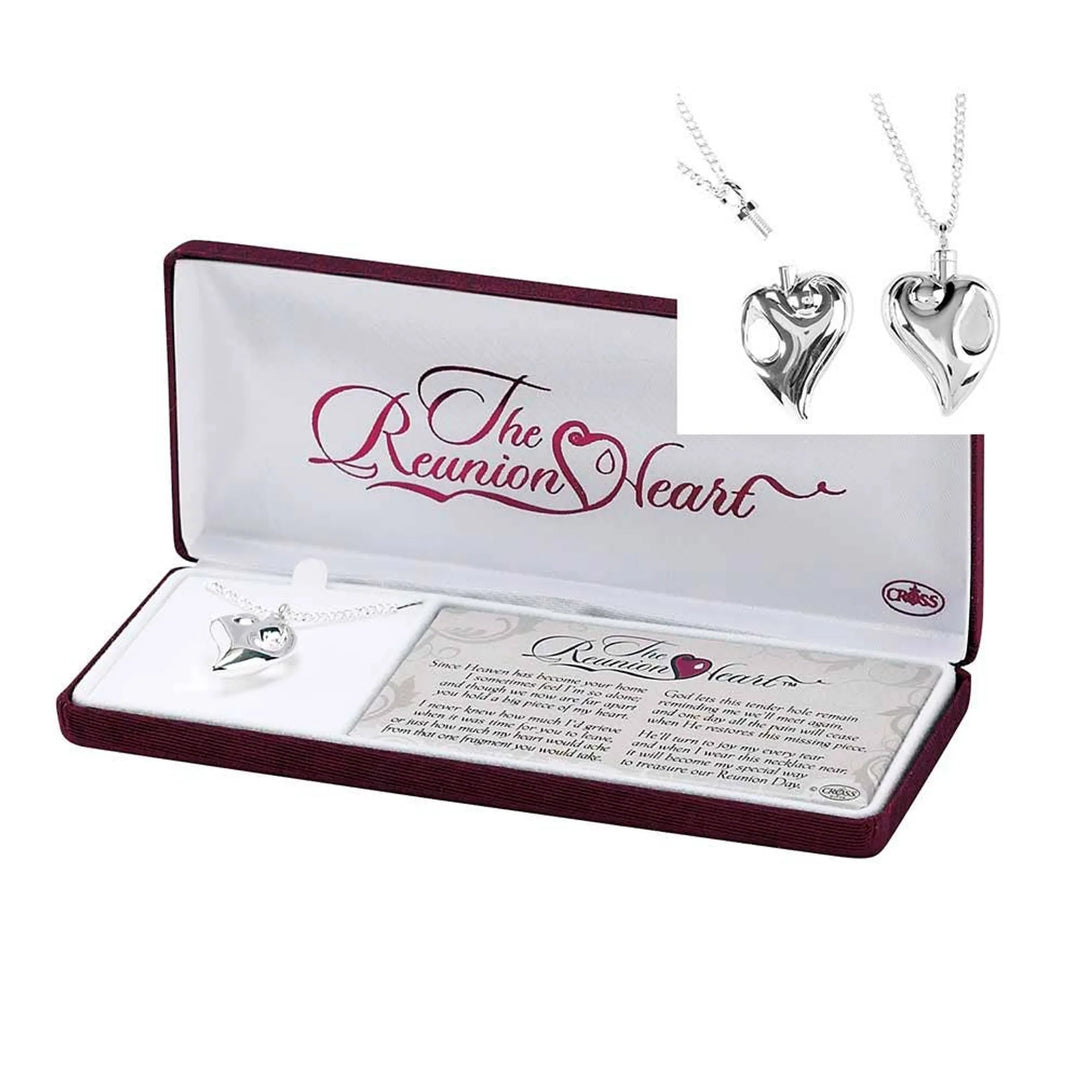 The Reunion Heart Memorial Urn Necklace