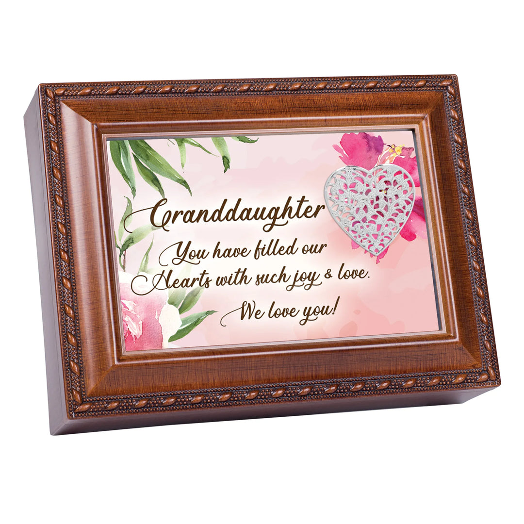 Granddaughter Musical Keepsake Box &amp; Photo Frame