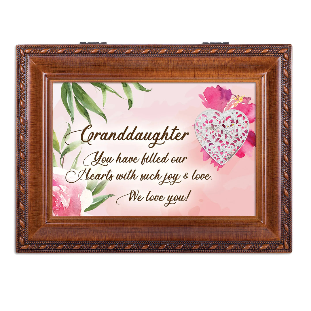 Granddaughter Musical Keepsake Box &amp; Photo Frame