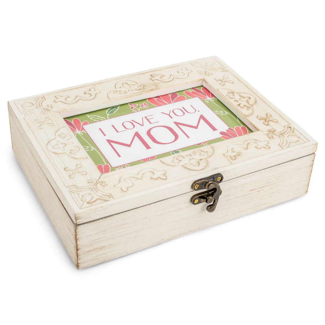 I Love You Mom Musical Keepsake &amp; Photo Box